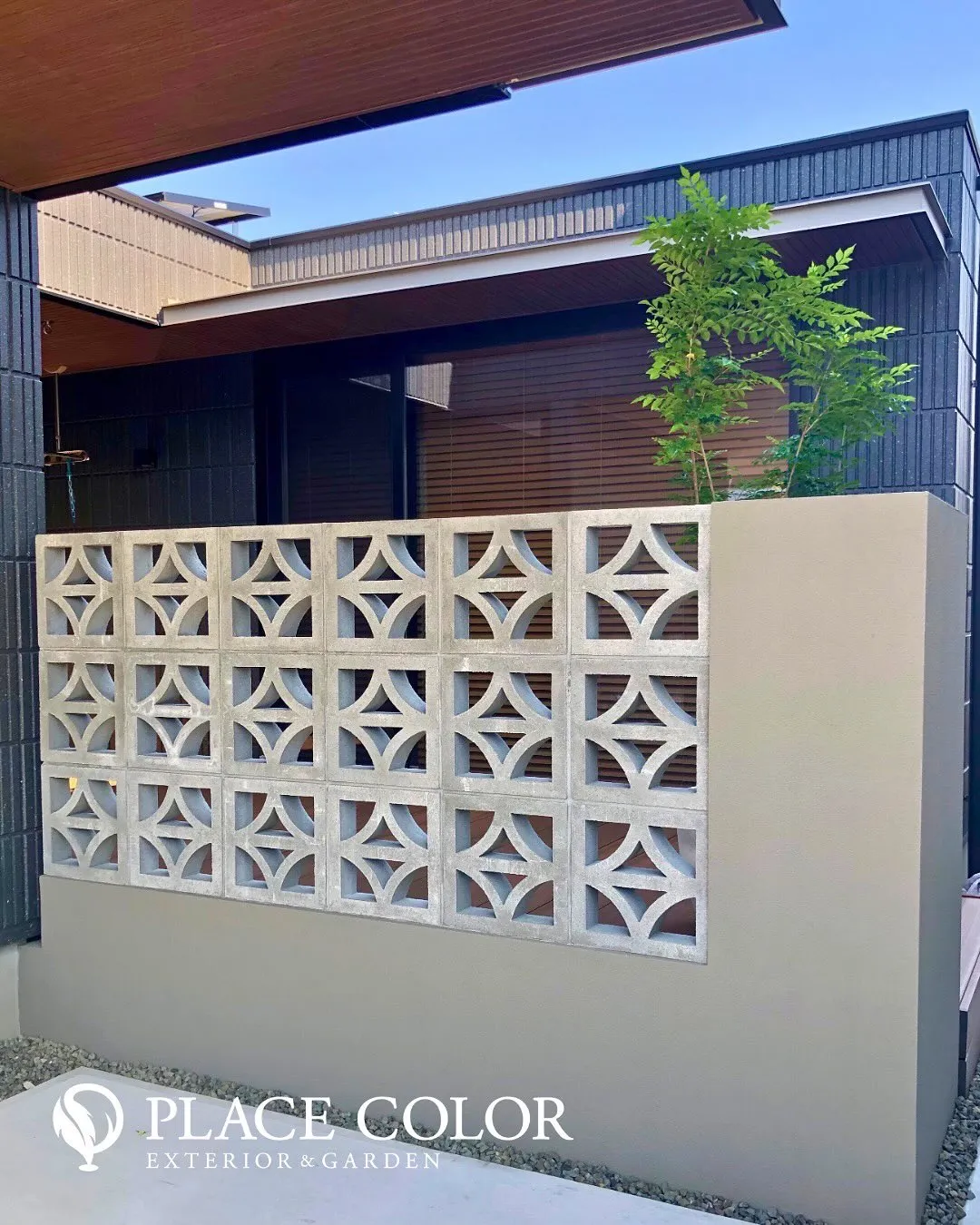 デザインブロックとウッドデッキのご紹介🧱🌿