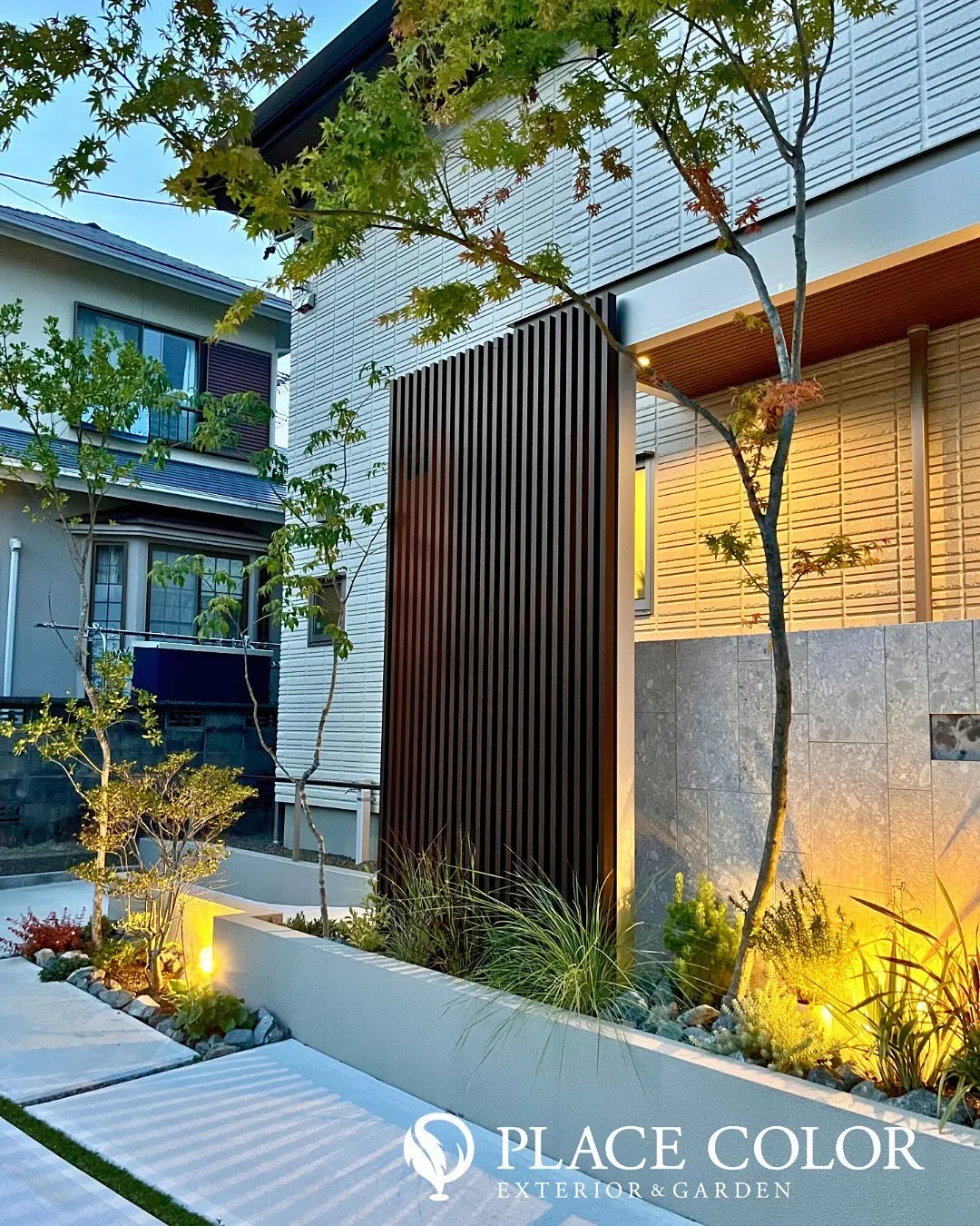 ナチュラルモダンなファサードデザイン✨