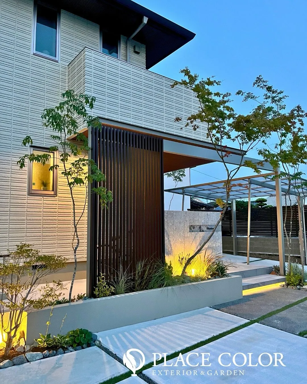 ナチュラルモダンなファサードデザイン✨