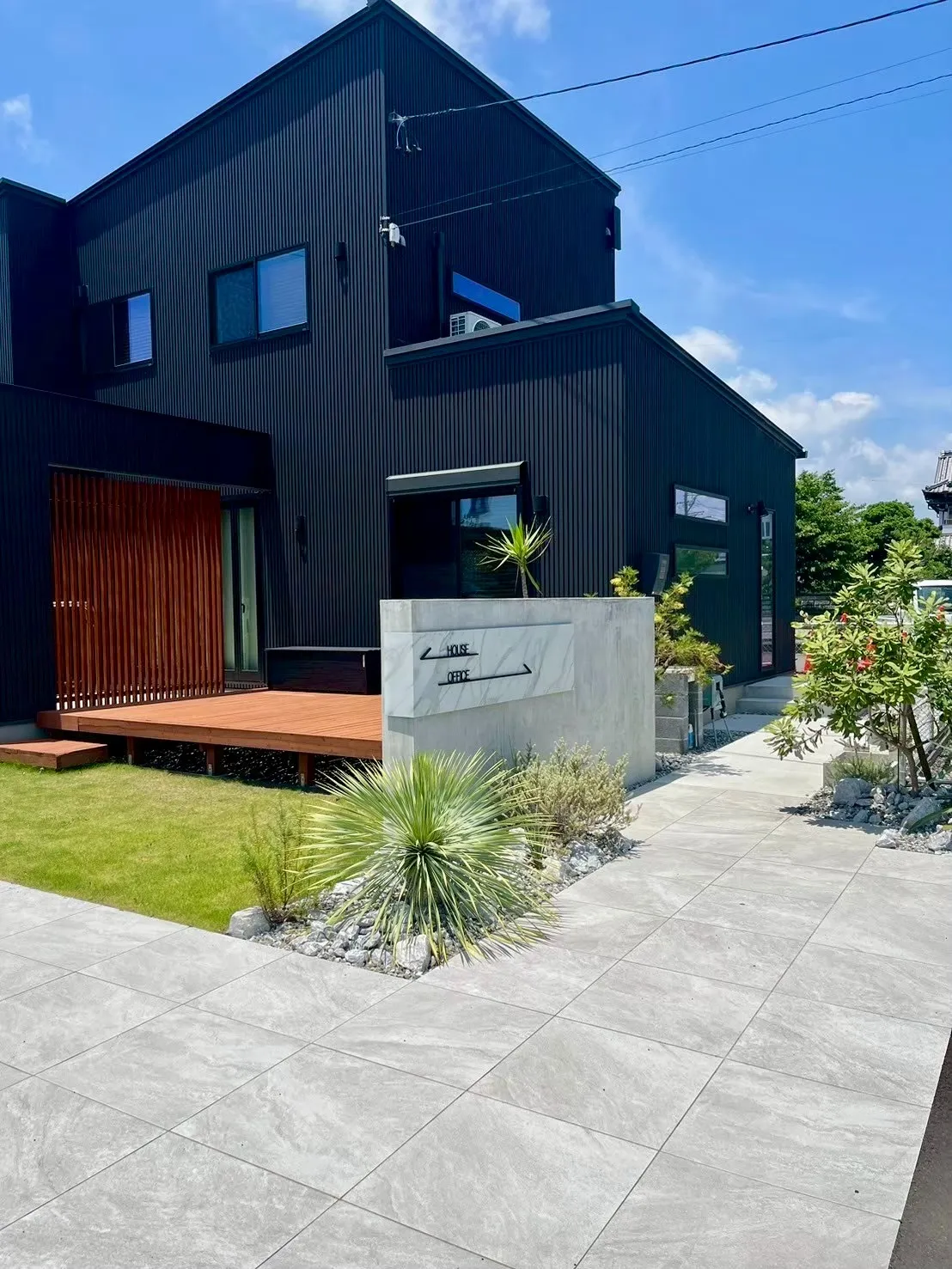 モノトーンのバランスが美しい